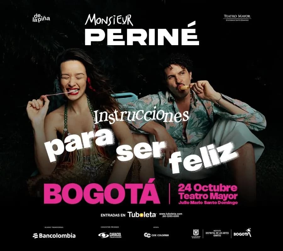 Instrucciones Para Ser Feliz Tour en Medellín: boletas 2026