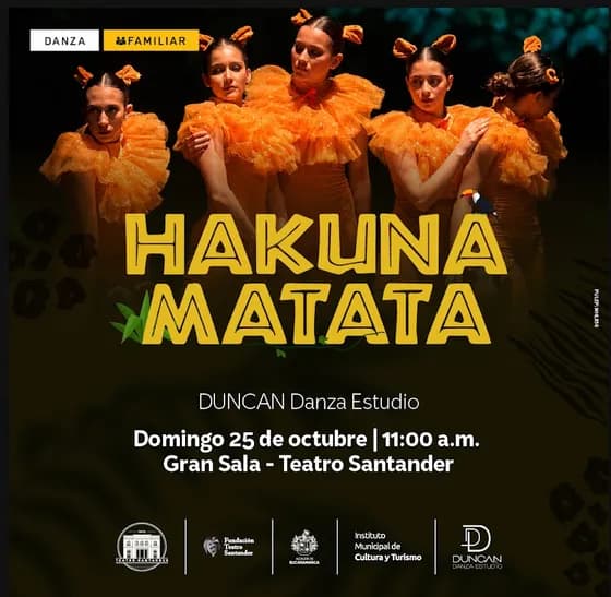 Hakuna Matata en Bucaramanga: 25 de octubre y boletas 2026