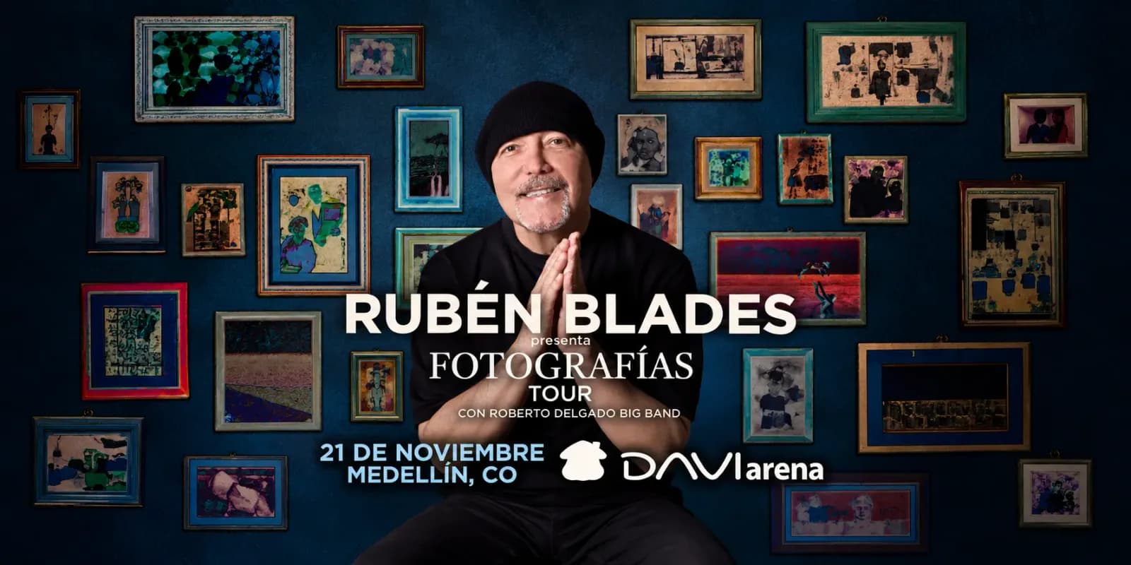 Rubén Blades · Fotografías Tour en Sabaneta: boletas 2026