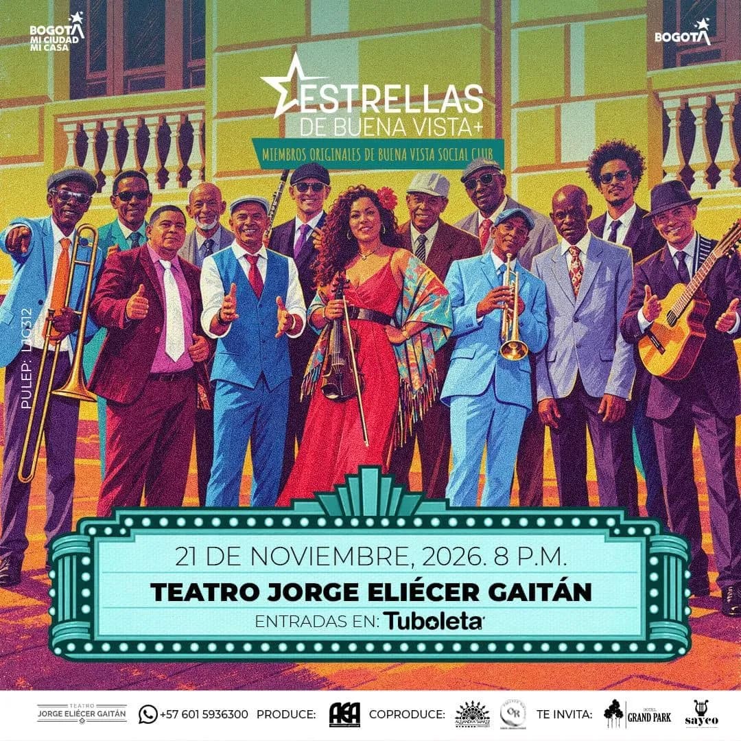 Las Estrellas de Buena Vista en Cali: boletas 2026