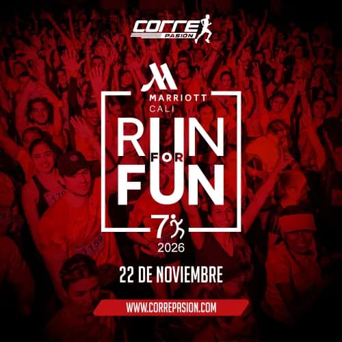7k Marriott Cali 2026 en Cali: 22 de noviembre y boletas 2026
