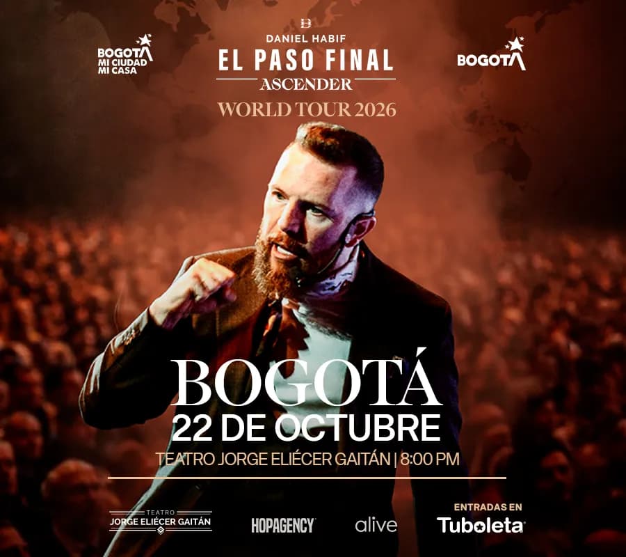 Daniel Habif el Paso Final Ascender World Tour 2026