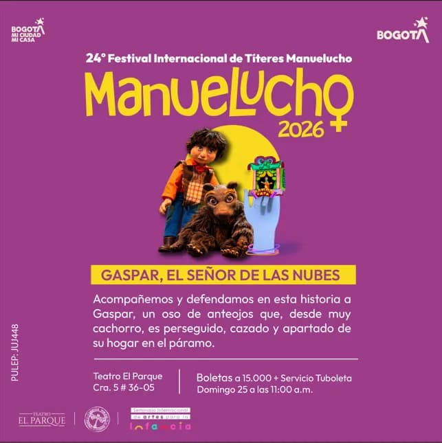 Gaspar el señor de las Nubes en Cali: boletas 2026