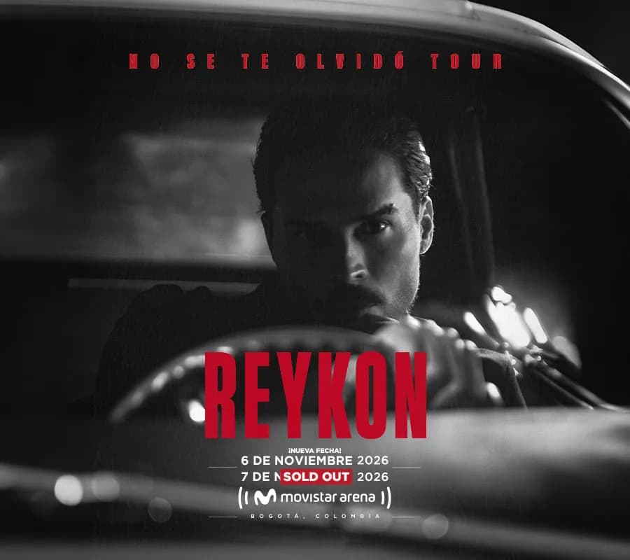 Reykon | No Se Te Olvidó - Segunda Fecha en Bogotá: boletas 2026