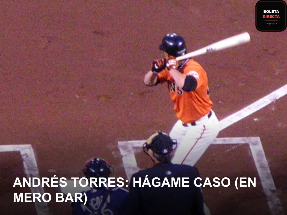 ANDRÉS TORRES: HÁGAME CASO (EN MERO BAR)