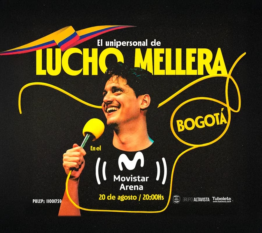 El Unipersonal de Lucho Mellera en Bogotá: boletas 2027