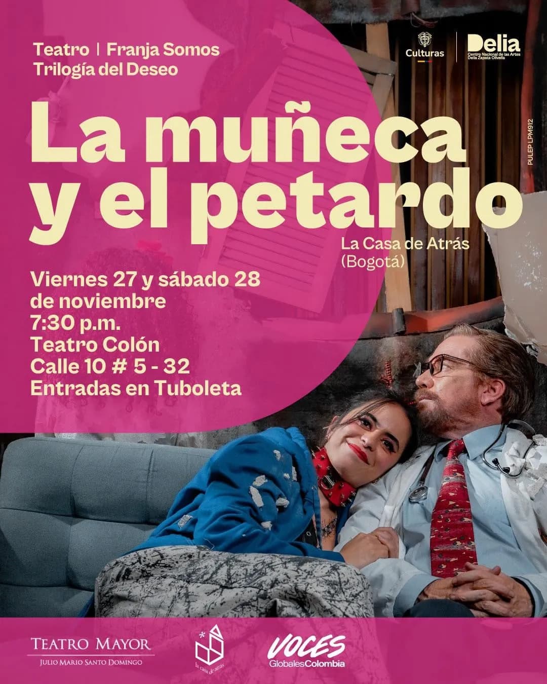La muñeca y el petardo en Medellín: boletas 2026