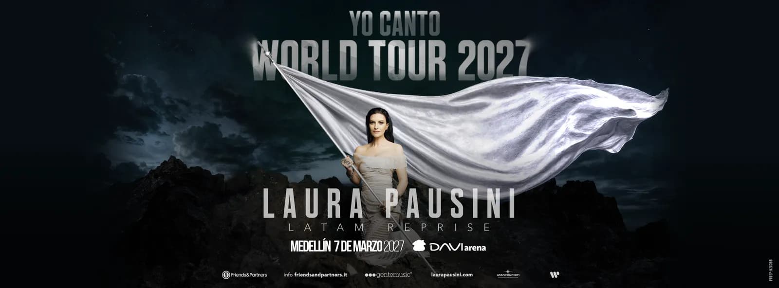 Laura Pausini · Yo Canto World Tour en Sabaneta: boletas 2027