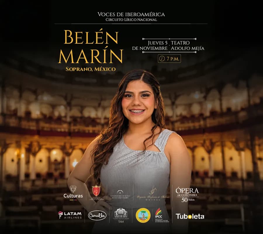 Voces de Iberoamérica Presenta a Belén en Cartagena: boletas 2026