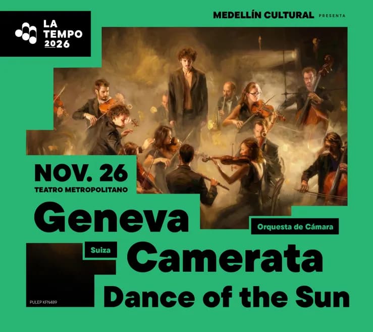 Geneva Camerata en Medellín: 26 de noviembre y boletas 2026