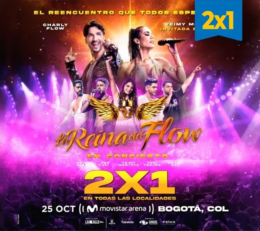 La Reina del Flow en Concierto en Medellín: boletas 2026