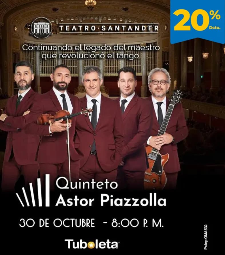 Quinteto Astor Piazzolla - Bucaramanga