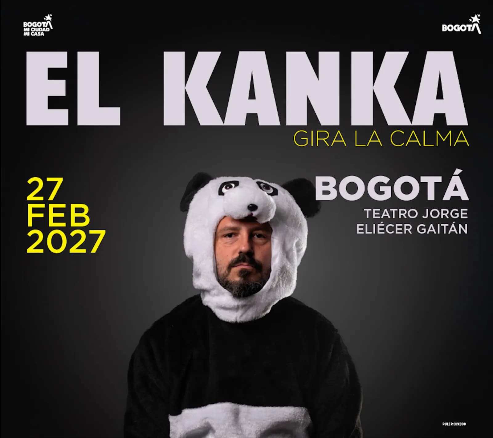 El Kanka | Gira la Calma en Bogotá: 27 de febrero y boletas 2027
