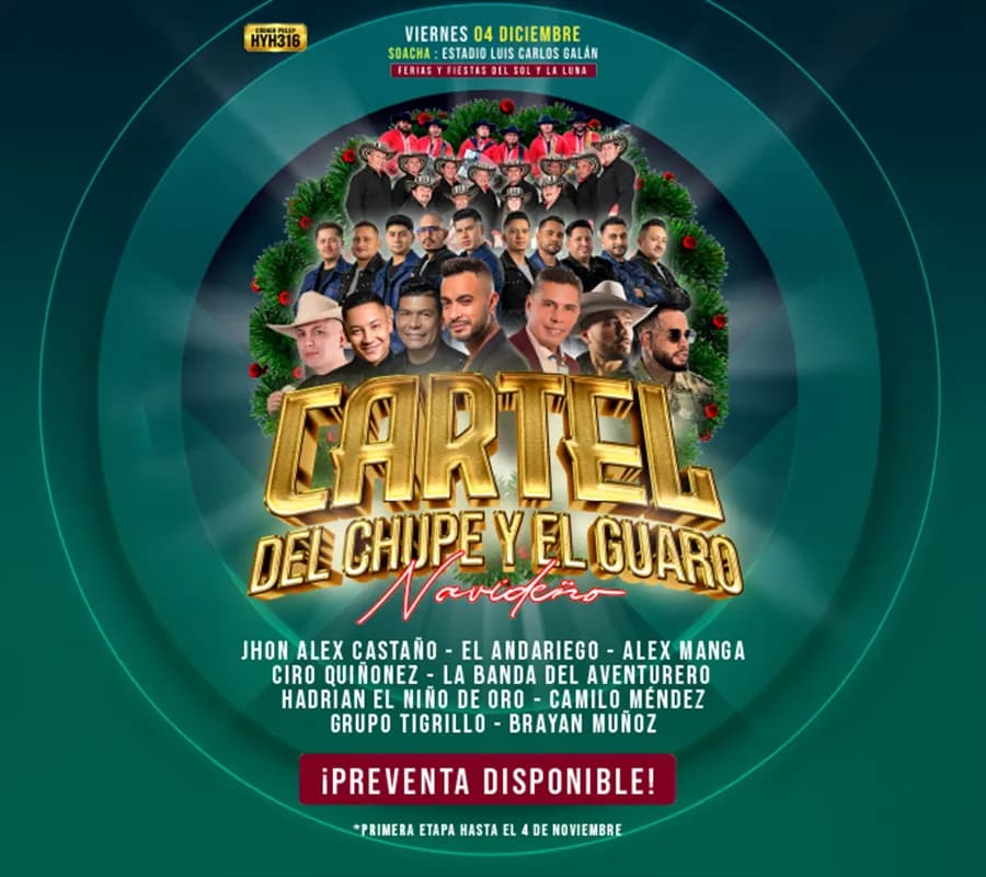El Cartel del Chupe y del Guaro Navideño 2026