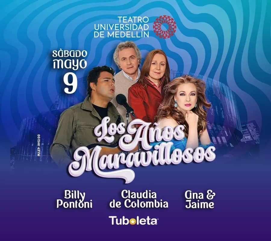 Los Años Maravillosos en Bogotá: 15 de julio y boletas 2027