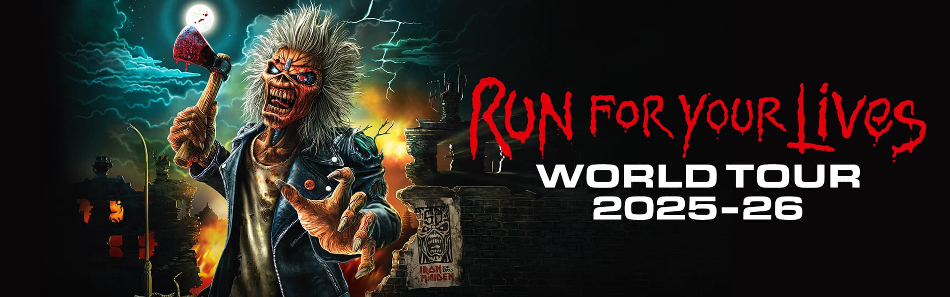 Iron Maiden Run For Your Lives World Tour: 11 Octubre 2026, Bogotá
