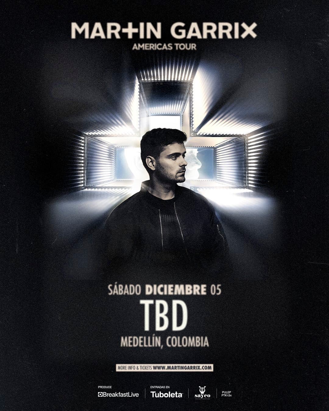 Martin Garrix en concierto: 5 diciembre 2026, Medellín