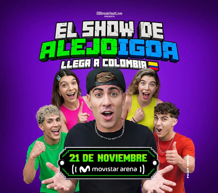 El Show de Alejo Igoa: 21 noviembre 2026, Bogotá